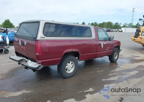 1989 GMC Sierra K1500 z USA, uszkodzony, nr VIN 1GTDK14K2KZ543765